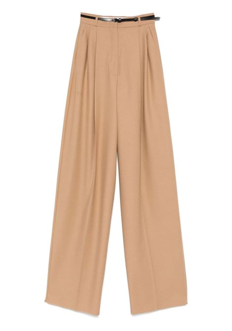 Pantalone oversize in lana stretch kiens in beige Maxmara sportmax - donna